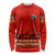 South Africa Wildlife Long Sleeve Shirt Tribal Pattern with National Flag and Safari Silhouettes