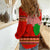 South Africa Wildlife Women Casual Shirt Tribal Pattern with National Flag and Safari Silhouettes