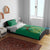 South Africa Springboks Bedding Set with Tribal Antelope Design and Floral Accents