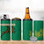 South Africa Springboks 4 in 1 Can Cooler Tumbler with Tribal Antelope Design and Floral Accents