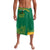 South Africa Springboks Lavalava with Tribal Antelope Design and Floral Accents