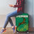 South Africa Springboks Luggage Cover with Tribal Antelope Design and Floral Accents