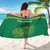 South Africa Springboks Sarong with Tribal Antelope Design and Floral Accents