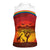African Sunset Heritage Women Sleeveless Polo Shirt Tribal Pattern with Continent Silhouette, Rainbow Arc & Safari Scene