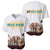 South Africa Wildlife Pride Baseball Jersey Big Five with National Flag and Protea Floral Accent