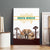 South Africa Wildlife Pride Canvas Wall Art Big Five with National Flag and Protea Floral Accent