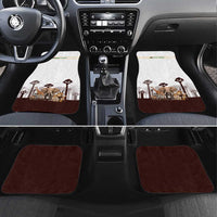 South Africa Wildlife Pride Car Mats Big Five with National Flag and Protea Floral Accent