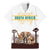 South Africa Wildlife Pride Family Matching Mermaid Dress and Hawaiian Shirt Big Five with National Flag and Protea Floral Accent