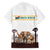 South Africa Wildlife Pride Hawaiian Shirt Big Five with National Flag and Protea Floral Accent
