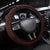 South Africa Wildlife Pride Steering Wheel Cover Big Five with National Flag and Protea Floral Accent