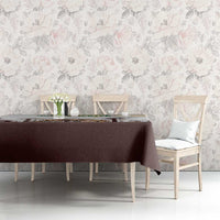 South Africa Wildlife Pride Tablecloth Big Five with National Flag and Protea Floral Accent