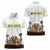 South Africa Wildlife Pride Women Polo Shirt Big Five with National Flag and Protea Floral Accent