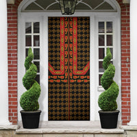 Cameroon Toghu Heritage Door Cover Traditional Bamenda Pattern In African