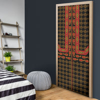 Cameroon Toghu Heritage Door Cover Traditional Bamenda Pattern In African