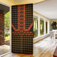 Cameroon Toghu Heritage Door Cover Traditional Bamenda Pattern In African