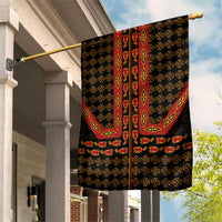 Cameroon Toghu Heritage Garden Flag Traditional Bamenda Pattern In African