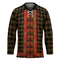 Cameroon Toghu Heritage Hockey Jersey Traditional Bamenda Pattern In African