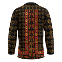 Cameroon Toghu Heritage Hockey Jersey Traditional Bamenda Pattern In African