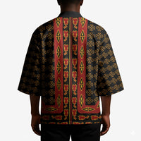 Cameroon Toghu Heritage Kimono Traditional Bamenda Pattern In African