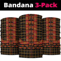 Cameroon Toghu Heritage Neck Gaiter Traditional Bamenda Pattern In African