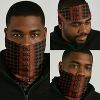 Cameroon Toghu Heritage Neck Gaiter Traditional Bamenda Pattern In African