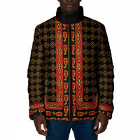 Cameroon Toghu Heritage Padded Jacket Traditional Bamenda Pattern In African