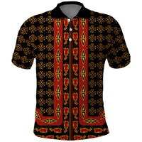 Cameroon Toghu Heritage Polo Shirt Traditional Bamenda Pattern In African