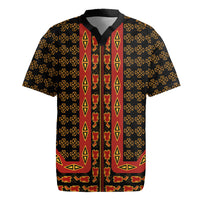 Cameroon Toghu Heritage Rugby Jersey Traditional Bamenda Pattern In African