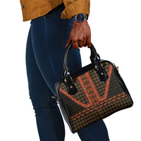 Cameroon Toghu Heritage Shoulder Handbag Traditional Bamenda Pattern In African