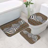 Cameroon Toghu Bamenda Bathroom Set African Traditional Art