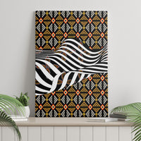 Cameroon Toghu Bamenda Canvas Wall Art African Traditional Art