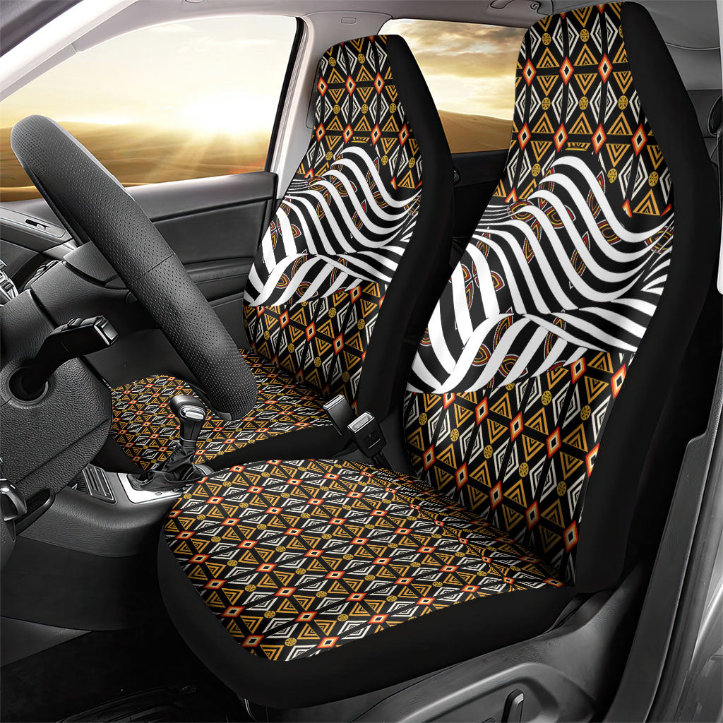 Cameroon Toghu Bamenda Car Seat Cover African Traditional Art
