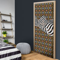 Cameroon Toghu Bamenda Door Cover African Traditional Art