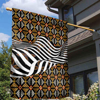 Cameroon Toghu Bamenda Garden Flag African Traditional Art