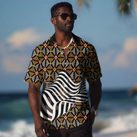 Cameroon Toghu Bamenda Hawaiian Shirt African Traditional Art