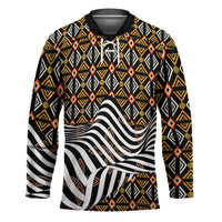 Cameroon Toghu Bamenda Hockey Jersey African Traditional Art
