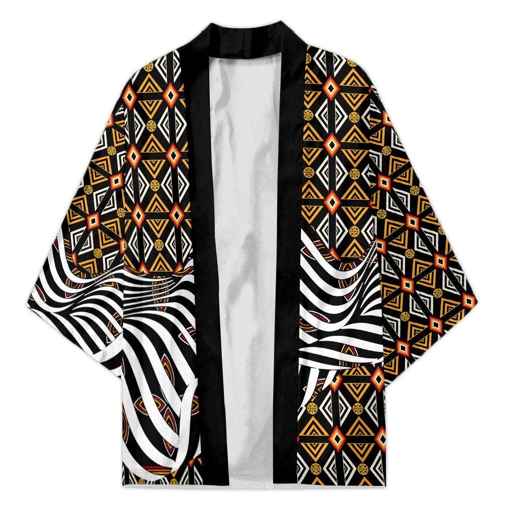 Cameroon Toghu Bamenda Kimono African Traditional Art