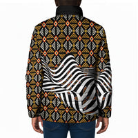 Cameroon Toghu Bamenda Padded Jacket African Traditional Art