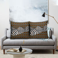 Cameroon Toghu Bamenda Pillow Cover African Traditional Art