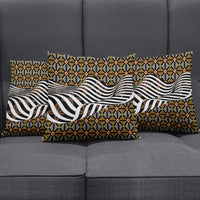 Cameroon Toghu Bamenda Pillow Cover African Traditional Art