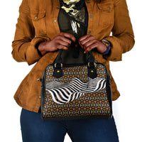Cameroon Toghu Bamenda Shoulder Handbag African Traditional Art
