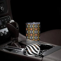 Cameroon Toghu Bamenda Skinny Tumbler African Traditional Art