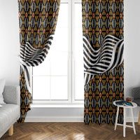 Cameroon Toghu Bamenda Window Curtain African Traditional Art