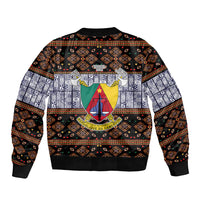 Cameroon Toghu Bomber Jacket Flag Coat Of Arms - Traditional Bamenda Art