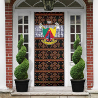 Cameroon Toghu Door Cover Flag Coat Of Arms - Traditional Bamenda Art