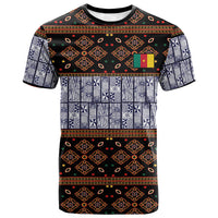 Cameroon Toghu T shirt Flag Coat Of Arms - Traditional Bamenda Art