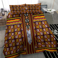 Cameroon Toghu Bedding Set Vibrant Bamenda Tribal - Authentic African Folk Art