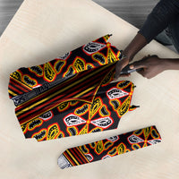 Cameroon Toghu Umbrella Vibrant Bamenda Tribal - Authentic African Folk Art