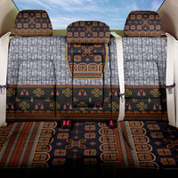 Cameroon Toghu Ethnic Heritage Back Car Seat Cover Traditional Bamenda Embroidery Style - African Tribal Motifs