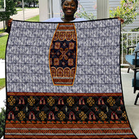 Cameroon Toghu Ethnic Heritage Quilt Traditional Bamenda Embroidery Style - African Tribal Motifs